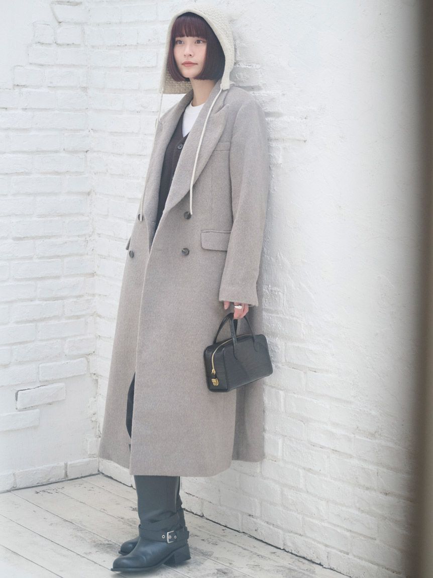 SNIDEL「【HIGH QUALITY】チェスターロングコート」|チェスターコート|