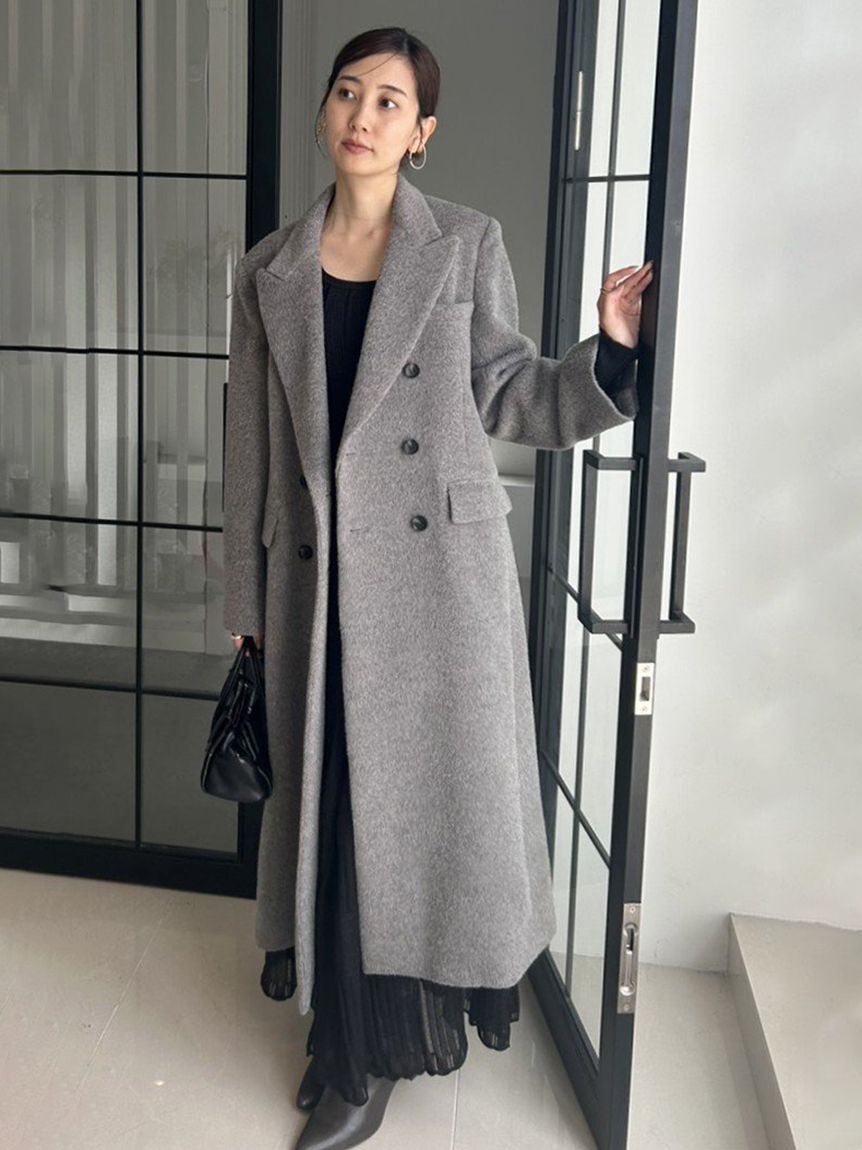 SNIDEL「【HIGH QUALITY】チェスターロングコート」|チェスターコート|