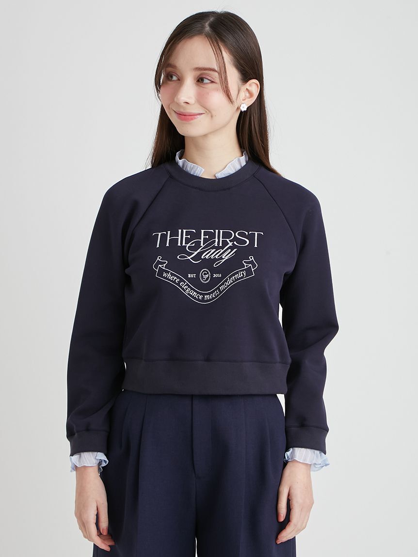 CELFORD「【洗える】デタッチャブルスウェットトップス」|スウェット・ジャージ|