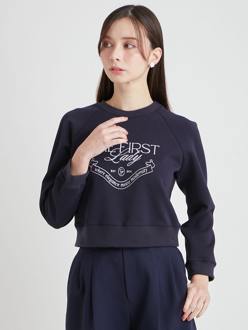 CELFORD「【洗える】デタッチャブルスウェットトップス」|スウェット・ジャージ|