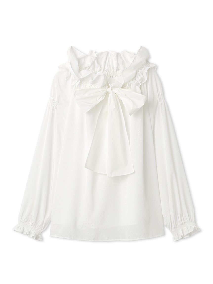 CELFORD「【洗える】ビッグリボンスモックブラウス」|シャツ・ブラウス|
