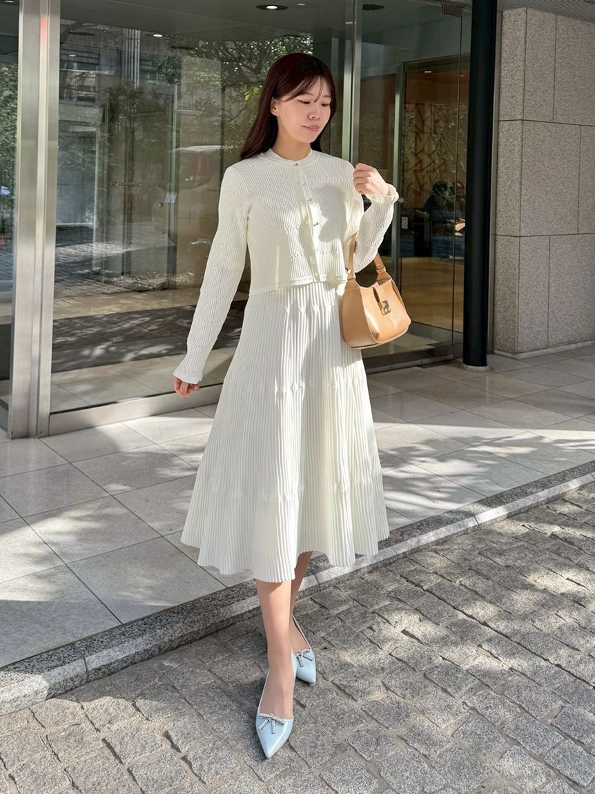 CELFORD「【洗える】ディフォーメーションニットカーディガン」|カーディガン|