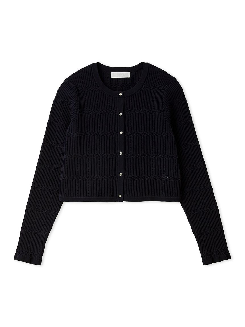 CELFORD「【洗える】ディフォーメーションニットカーディガン」|カーディガン|