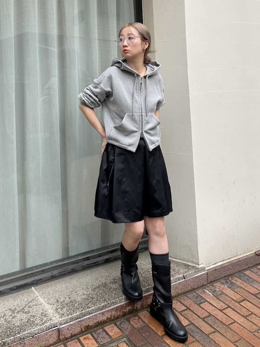 styling/「ドローコードショートフーディ」|Tシャツ・カットソー|