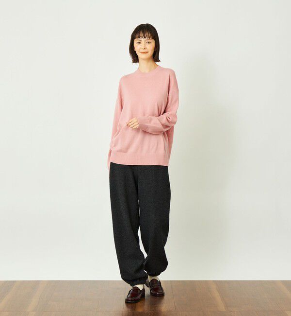 MACKINTOSH PHILOSOPHY「GREY LABEL ウールカシミヤクルーネックニット」|ニット・セーター|