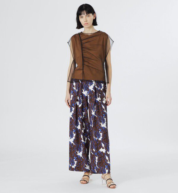  「オーガンジーセットカットソー」|Tシャツ・カットソー|