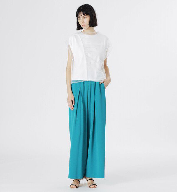  「オーガンジーセットカットソー」|Tシャツ・カットソー|