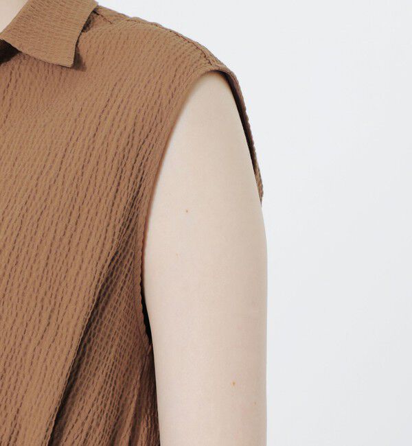  「ショートノースリーブブラウス」|シャツ・ブラウス|