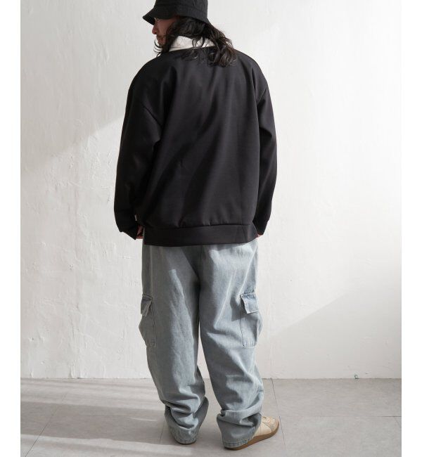 VENCE share style「Red Cap Girl レッドキャップガール ダンボ－ルニットハーフジップ」|その他|