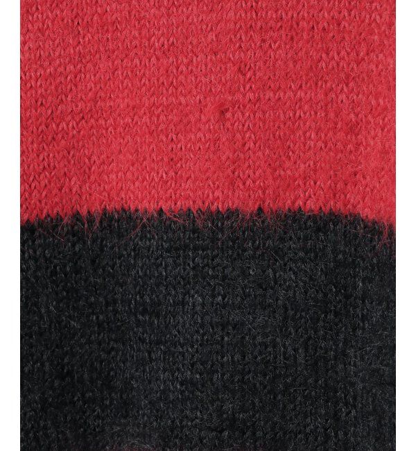 VENCE share style「ボーダーシャギークルーネックニット」|その他|