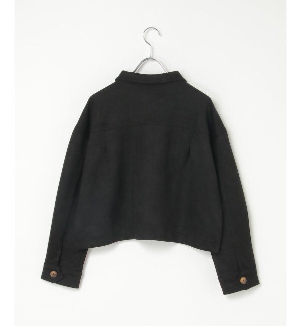 VENCE share style「カットスェードオーバーシャツ」|シャツ・ブラウス|