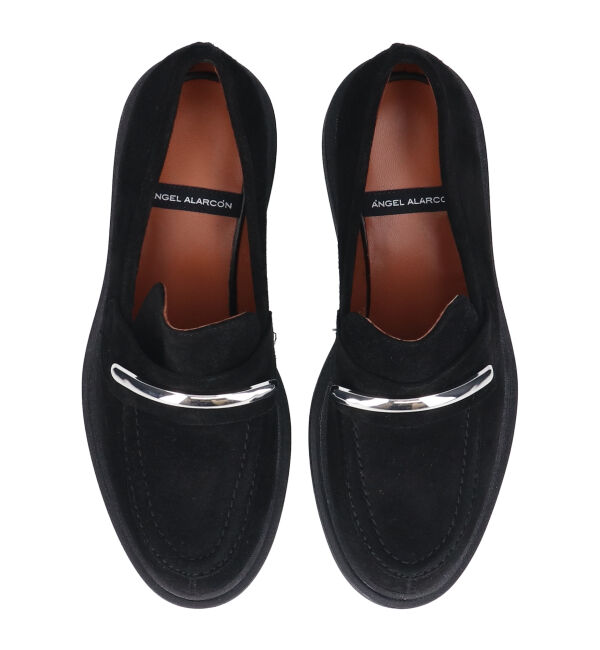 IMPORT SELECT「【ANGEL ALARCON】ラウンドトウメタルオーナメントローファー(D51614)」|ローファー|