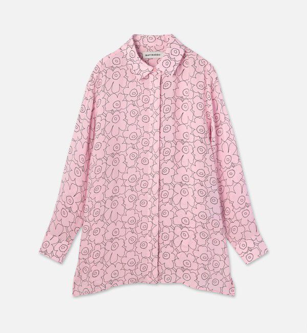 Marimekko「Sh Runsas Piirto Unikko シャツ」|シャツ・ブラウス|