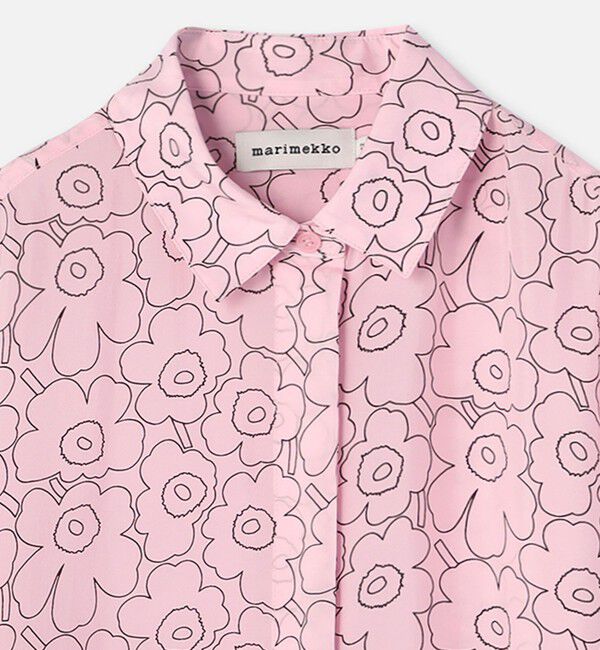 Marimekko「Sh Runsas Piirto Unikko シャツ」|シャツ・ブラウス|