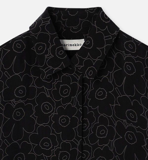 Marimekko「Sh Runsas Piirto Unikko シャツ」|シャツ・ブラウス|