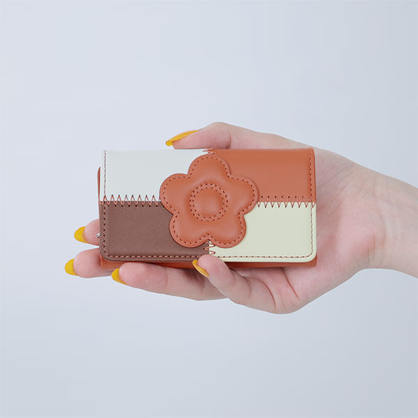 MARY QUANT「パッチワーク キーケース」|キーケース|テラコッタ