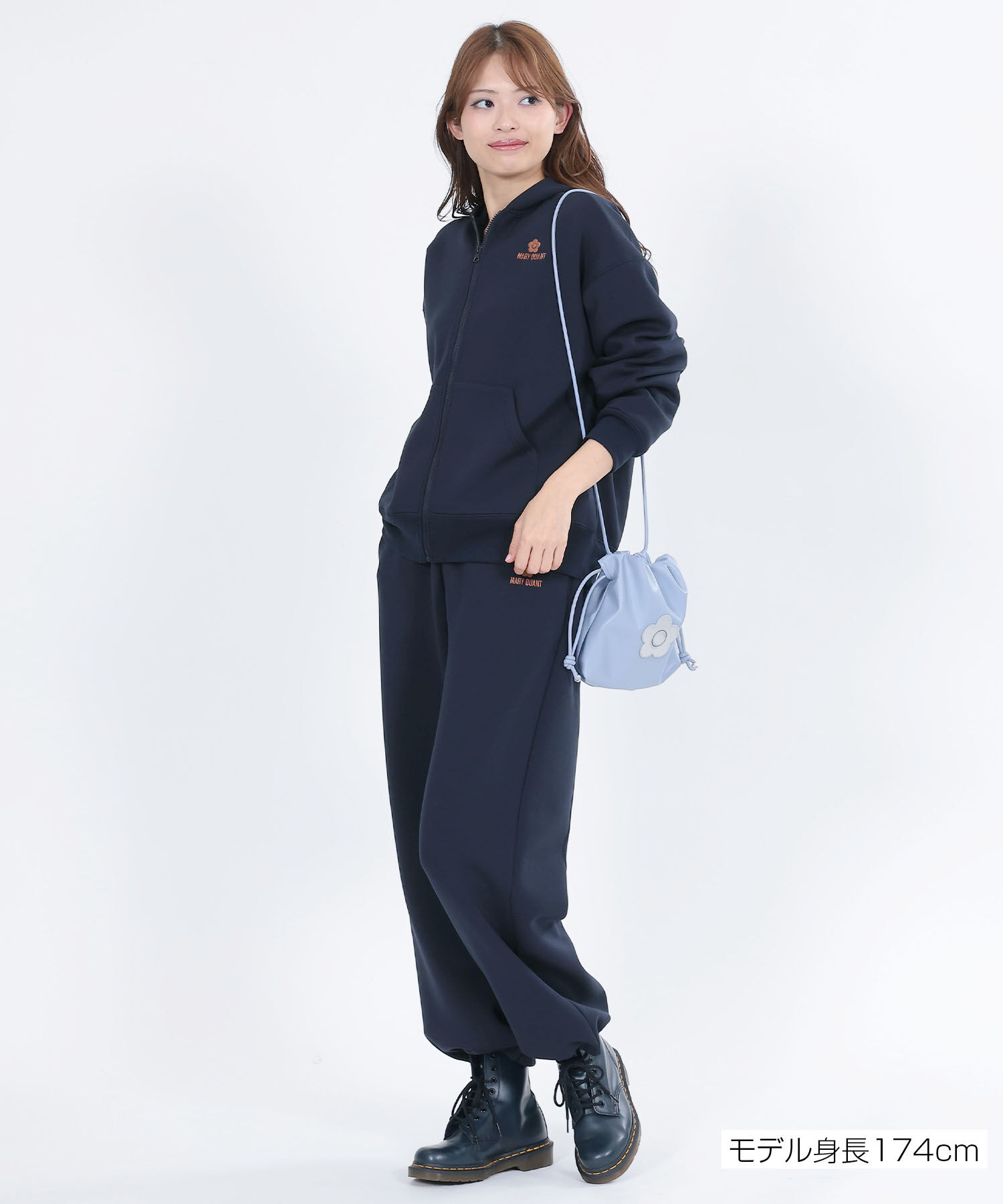 MARY QUANT「ロゴボンディング パーカ」|パーカー|