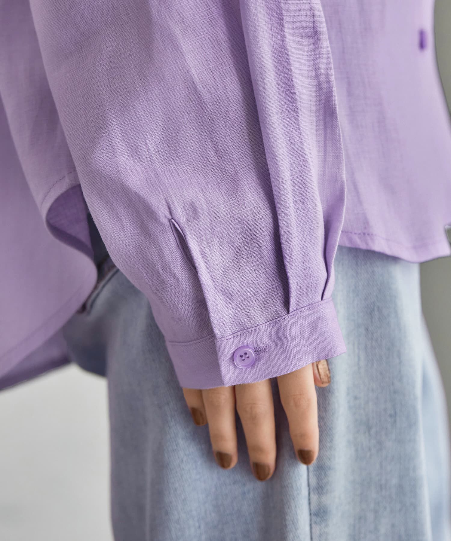 STYLE DELI「【LUXE】リネン100%リラックスシャツ」|ワンピース|