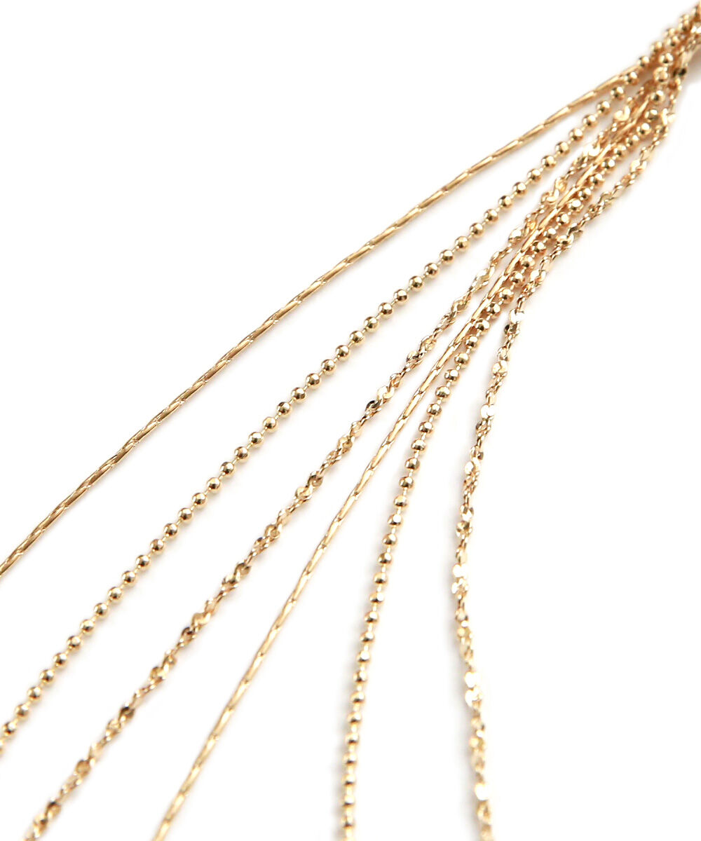 colleca la「ノットチェーンロングネックレス」|ネックレス|