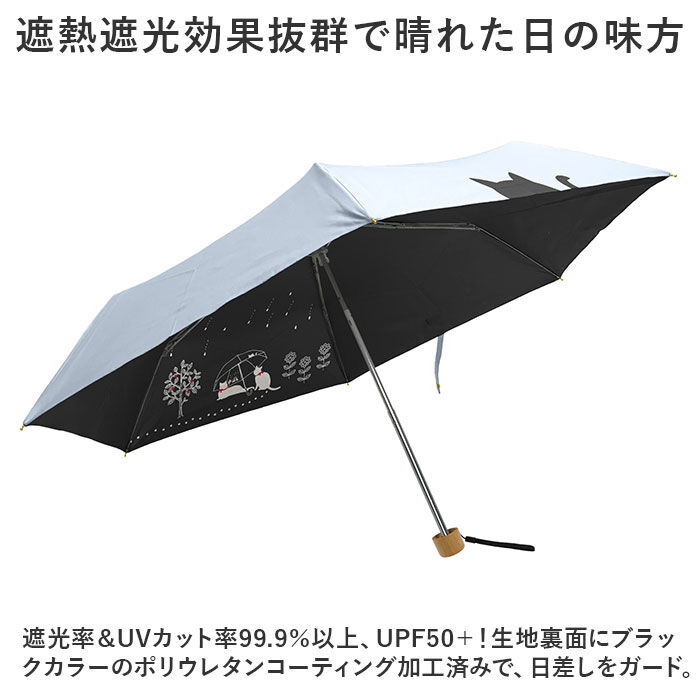 BACKYARD FAMILY「折りたたみ傘 レディース 通販 折り畳み傘 50cm 晴雨兼用 かさ カサ 雨傘 日傘 晴雨兼用傘」|傘|