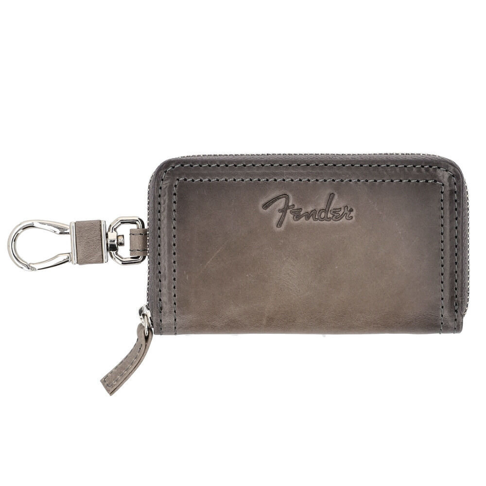 BACKYARD FAMILY「Fender フェンダー キーケース 500 メンズ 通販 スマートキーケース キーホルダー」|キーケース|グレー1