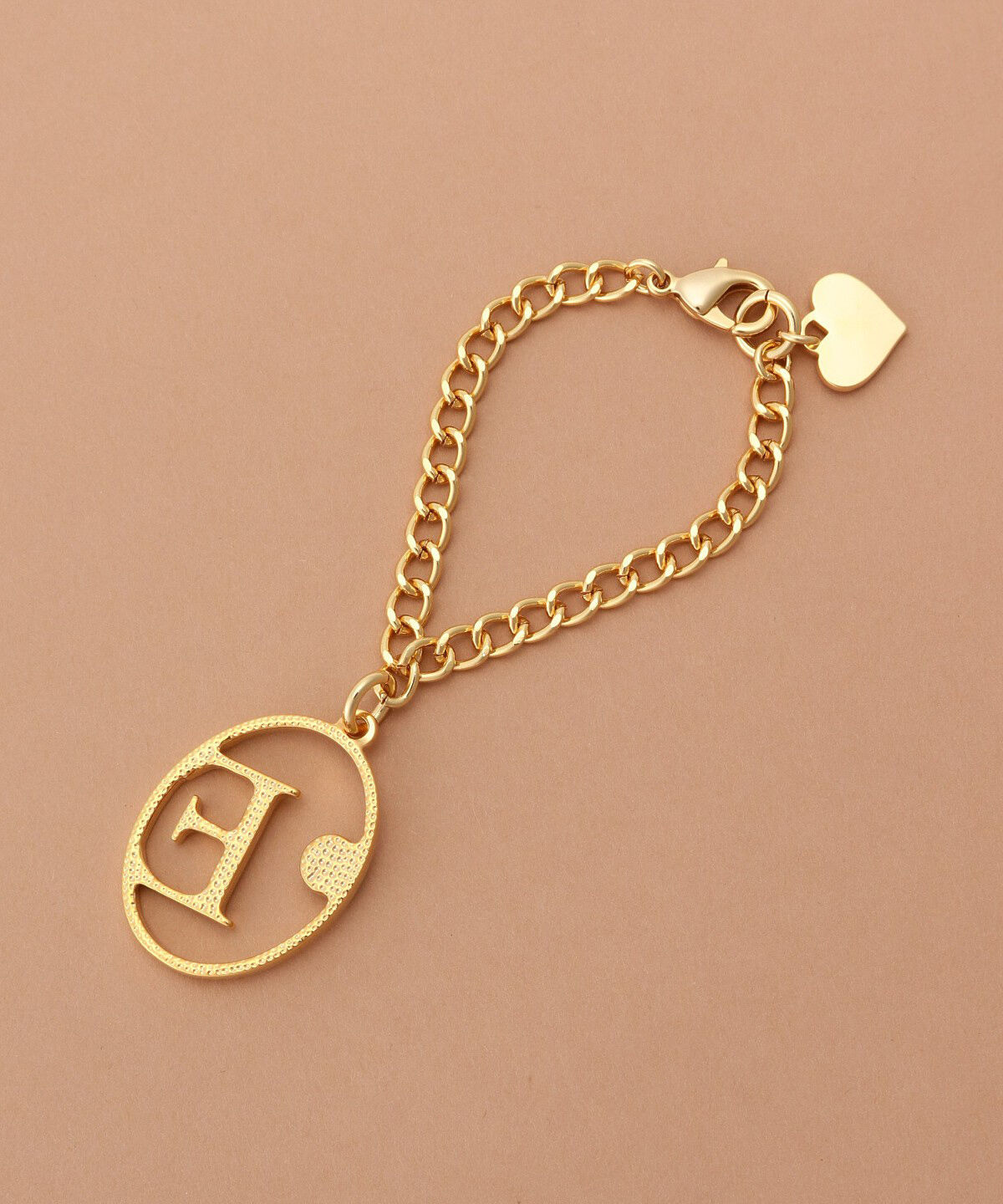 Samantha Thavasa「シンプルイニシャルバッグチャーム E」|チャーム・キーホルダー|