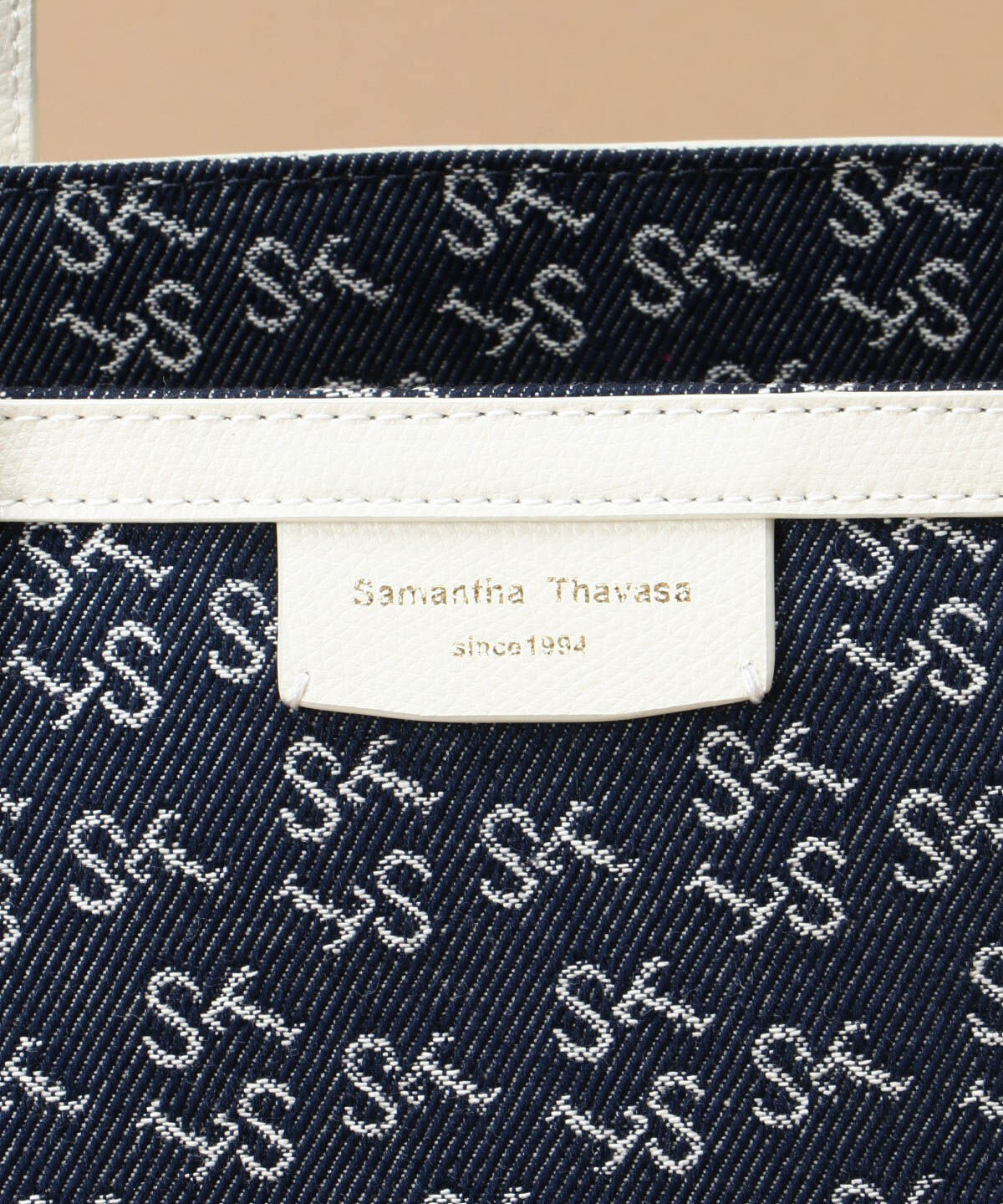 Samantha Thavasa「Denim ST Jacquardトートバッグ」|トートバッグ|