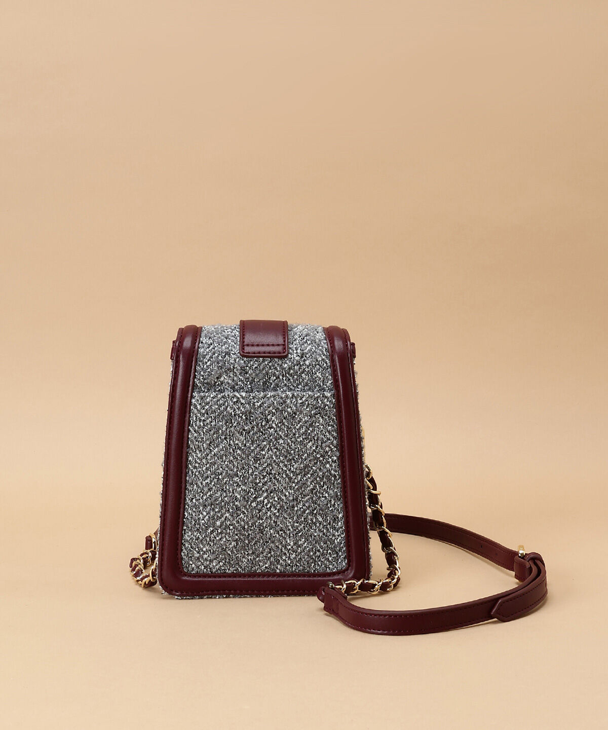 Samantha Thavasa「ツイードショルダーバッグ　縦型」|ショルダー・メッセンジャー|