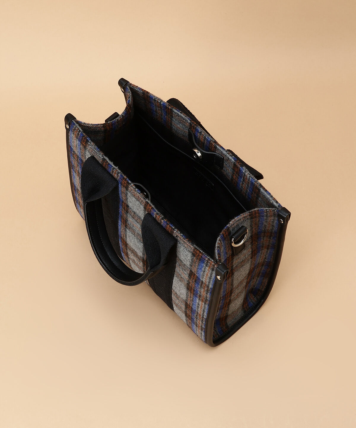 Samantha Thavasa「タータンチェック スクエアトート」|トートバッグ|