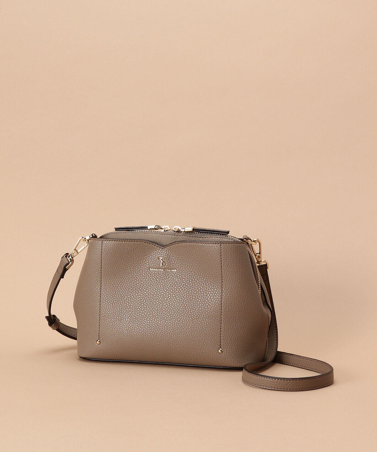 Samantha Thavasa「ウェーブデザインカッティングショルダーバッグ」|ショルダー・メッセンジャー|