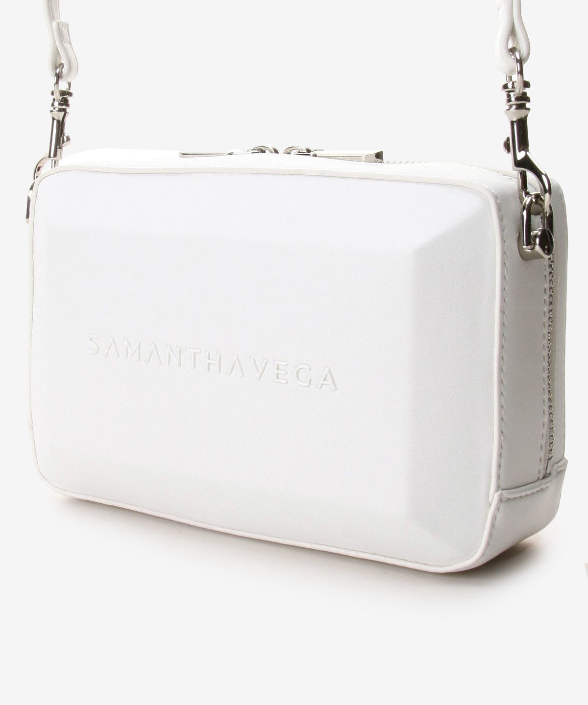 Samantha Vega「スクエアストーンショルダーバッグ」|ショルダー・メッセンジャー|