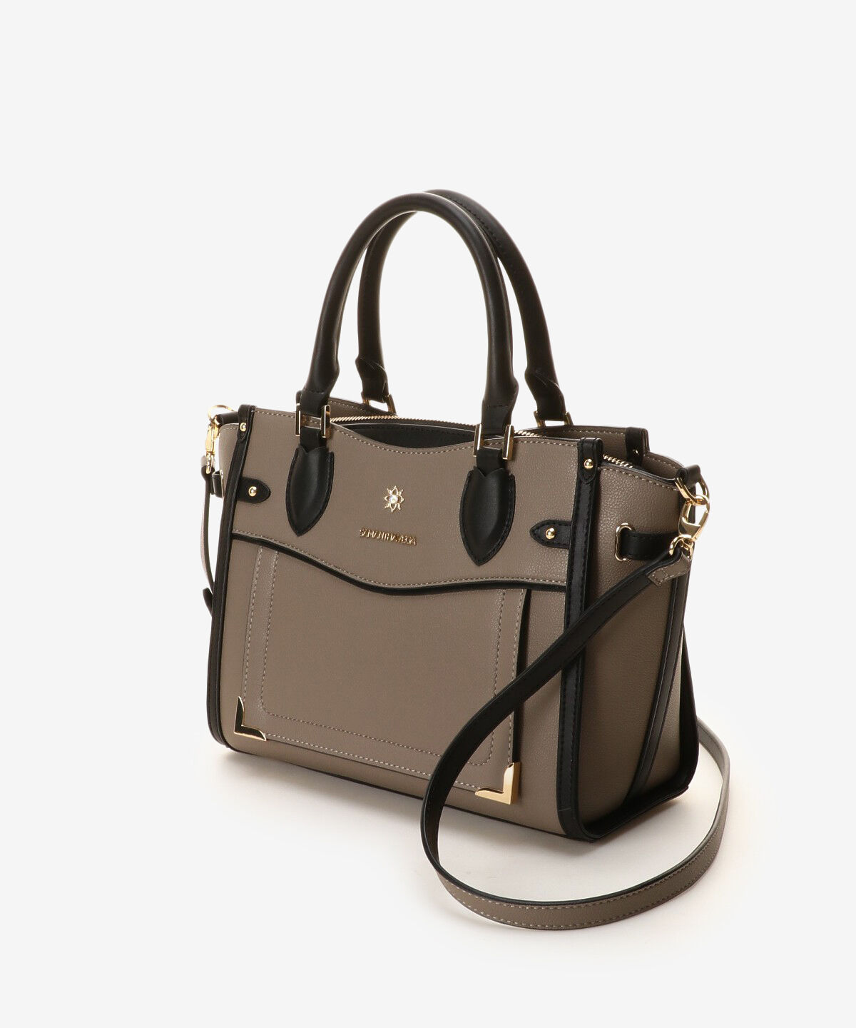 Samantha Vega「シンプルビジューハンドバッグ」|ハンドバッグ|