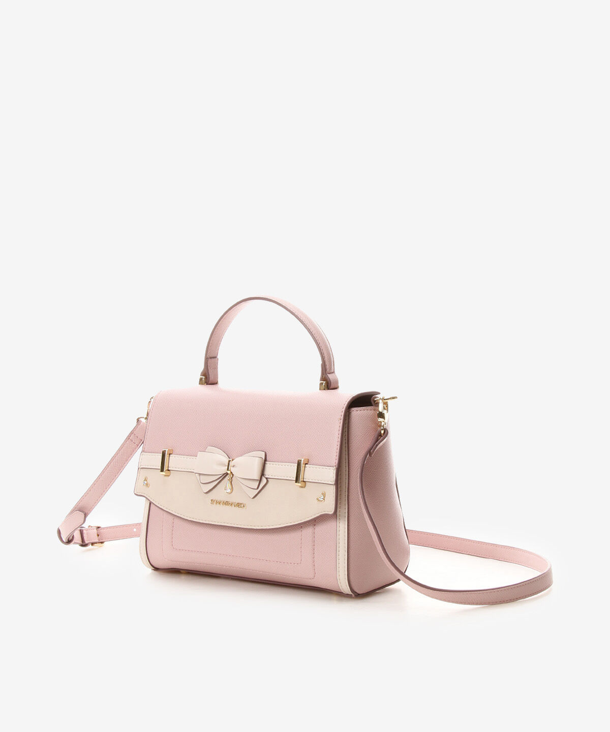 Samantha Vega「バイカラーアクセントリボンショルダーバッグ」|ショルダー・メッセンジャー|