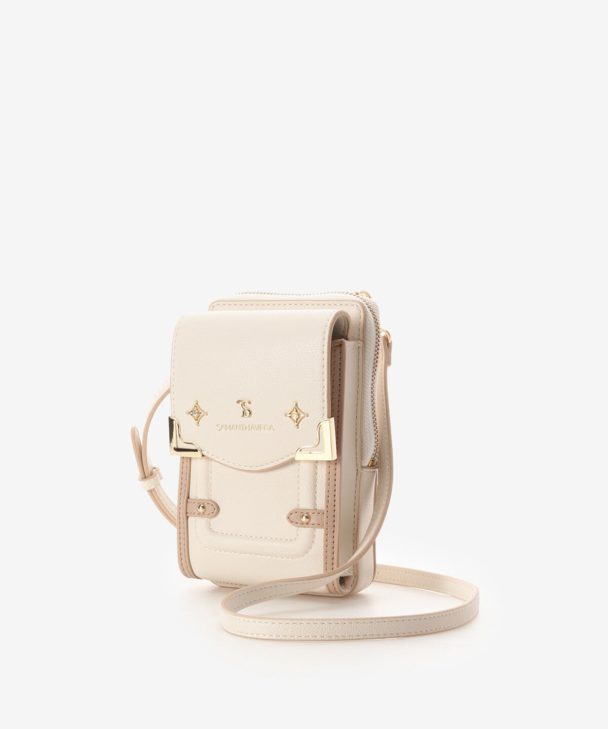 Samantha Vega「サイドダイヤカットスマホショルダー」|ショルダー・メッセンジャー|