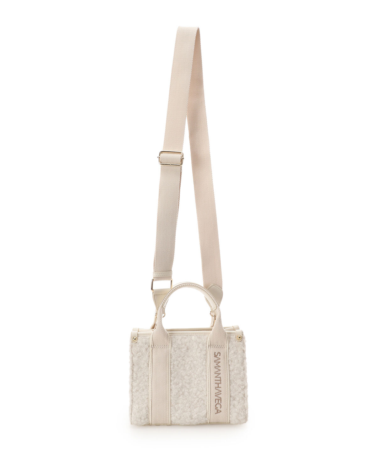 Samantha Vega「ロゴテープボアミニバッグ」|ショルダー・メッセンジャー|