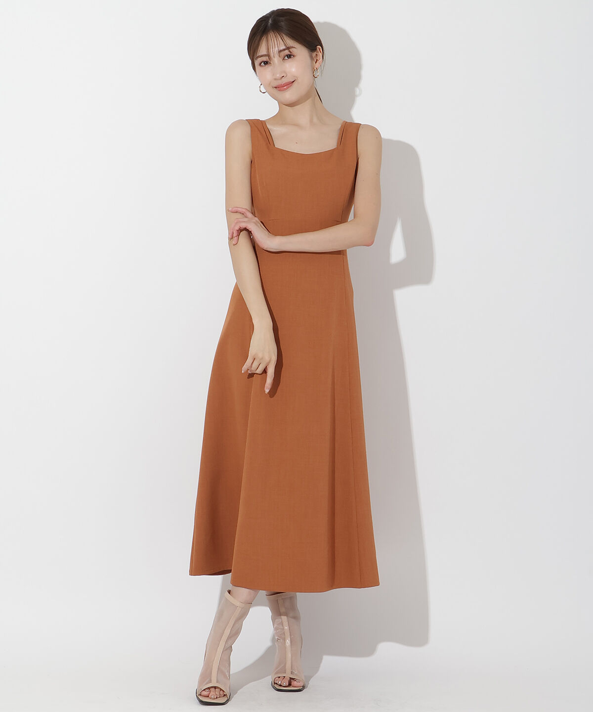 アンドクチュール「ショートダブルジャケット＋キャミワンピース」|ワンピース|