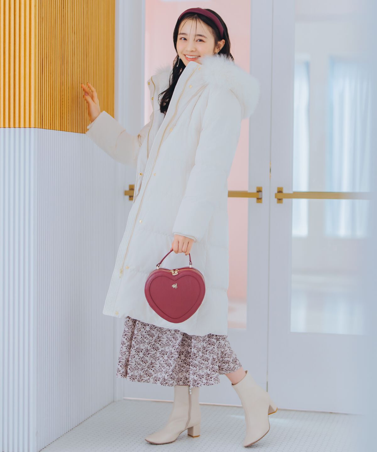 WILLSELECTION「FOXファー付きロングダウン」|ダウン|オフ