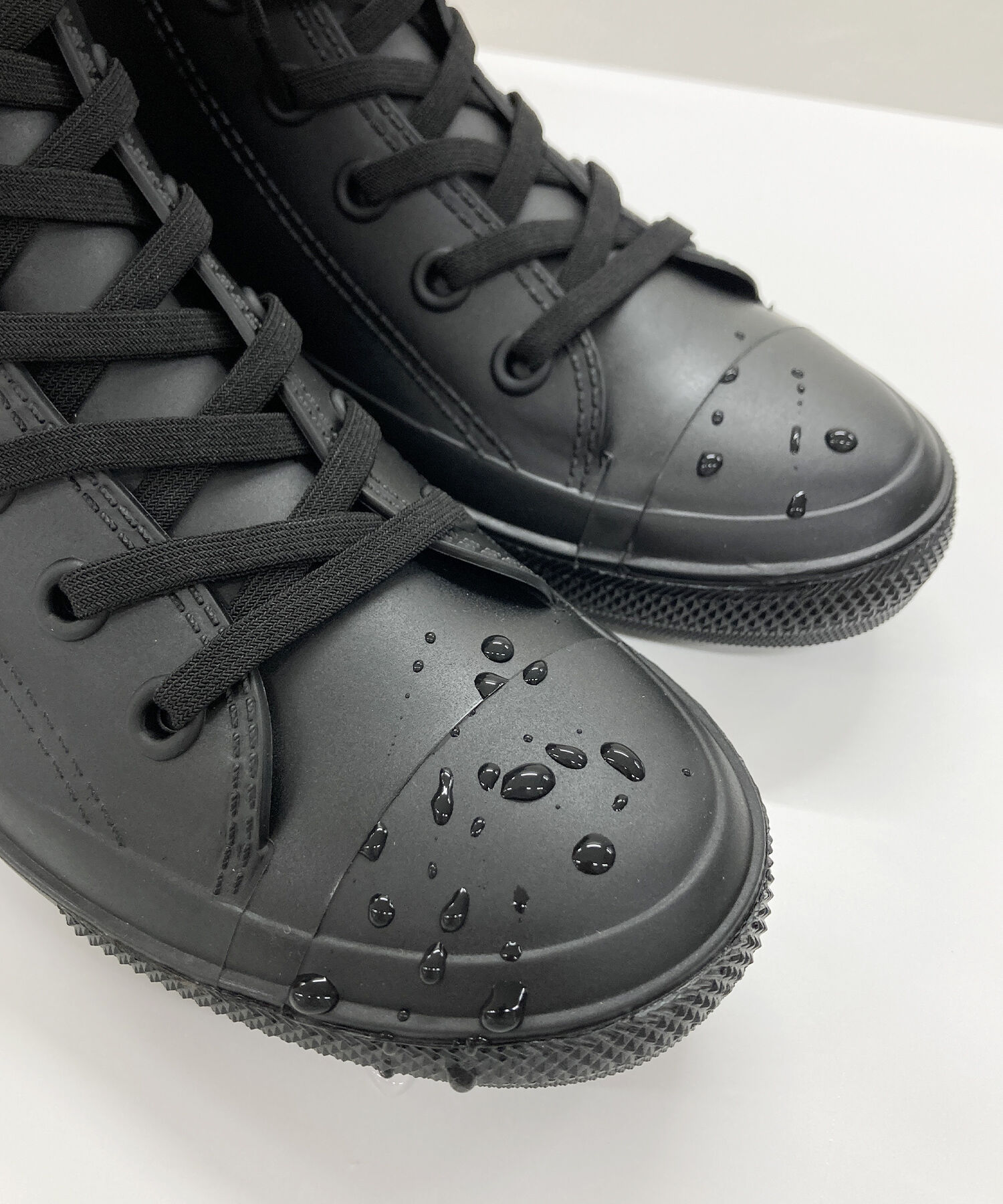 ORiental TRaffic「【防水】 ハイカット レインスニーカー /R-0016  晴雨兼用 ハイカットスニーカー 柔らかい」|スニーカー|