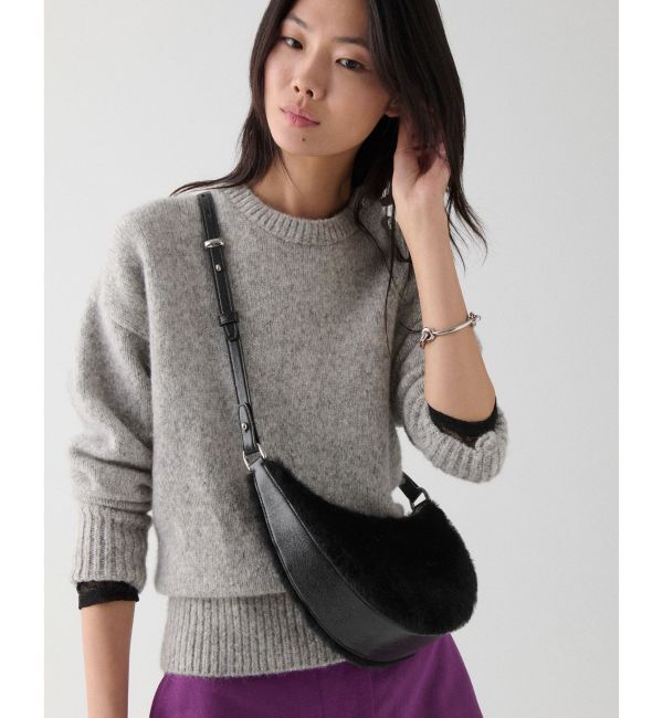 kate spade new york「ケーエスデュオ シアリング ベア クロスボディ バッグ」|ショルダー・メッセンジャー|BLACK