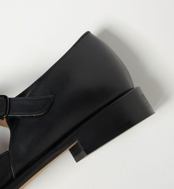 ODETTE E ODILE「ダブルTストラップ フラット25&uarr;」|ローファー|