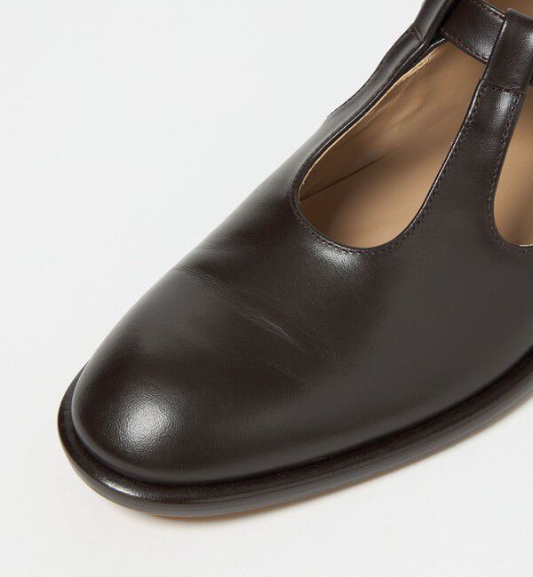 ODETTE E ODILE「ダブルTストラップ フラット25&uarr;」|ローファー|