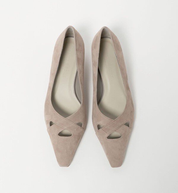 ODETTE E ODILE「ナロースクエアクロス パンプス40&darr;&uarr;」|パンプス|