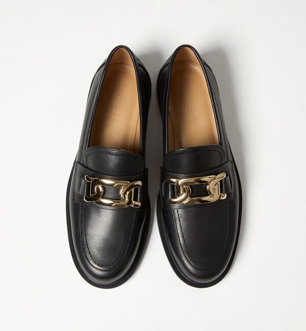 ODETTE E ODILE「チェーンモチーフローファーフラット20&uarr;」|ローファー|