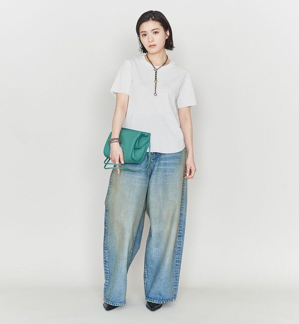 ASTRAET「＜ASTRAET＞フライス クルーネックTシャツ」|Tシャツ・カットソー|