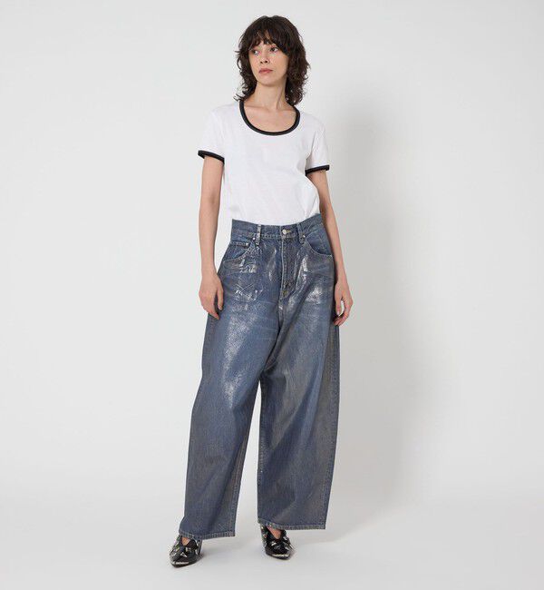 ASTRAET「＜ASTRAET＞コーティング BIG バルーンデニムパンツ UNISEX 」|デニム|