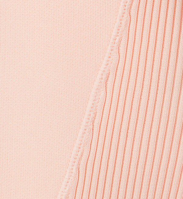 UNITED ARROWS「スウェットライク クルーネック ニットプルオーバー」|ニット・セーター|