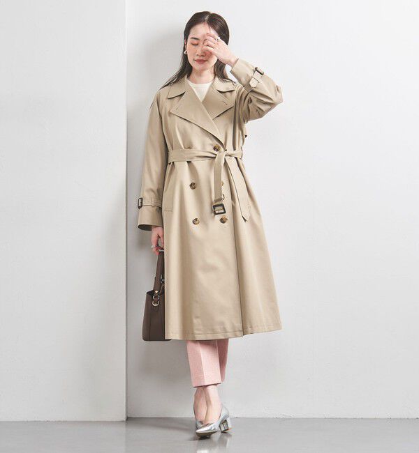 UNITED ARROWS「コットンギャバ トレンチコート」|トレンチコート|