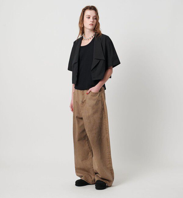 ASTRAET「＜ASTRAET＞ラペル ショートスリーブシャツ2」|シャツ・ブラウス|