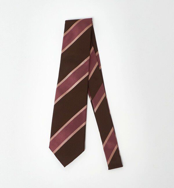 UNITED ARROWS「2トーン レジメンタル ネクタイ」|ネクタイ・蝶ネクタイ|DK.BROWN