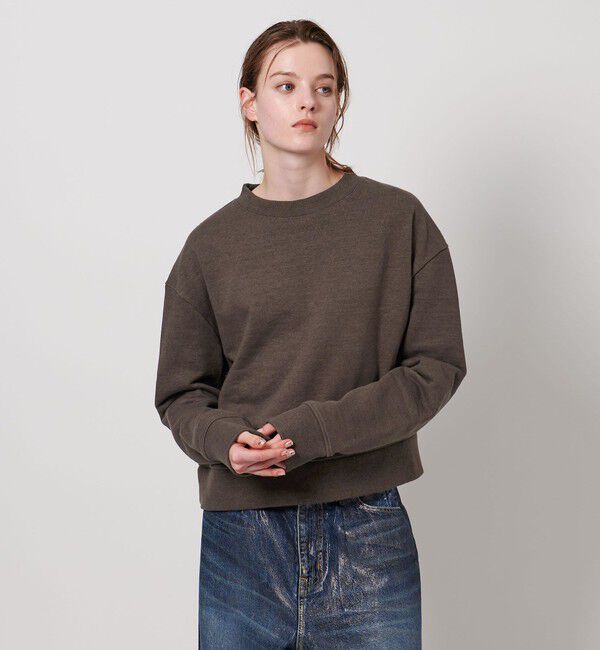 ASTRAET「＜ASTRAET＞コットン ウラケ クルーネックスウェット UNISEX」|Tシャツ・カットソー|